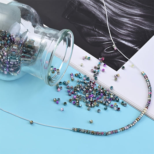 15g 2mm Gradient Tube Glass Bead Set