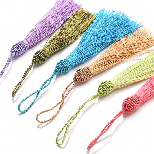 Bohemian Silky Tassel Pendants
