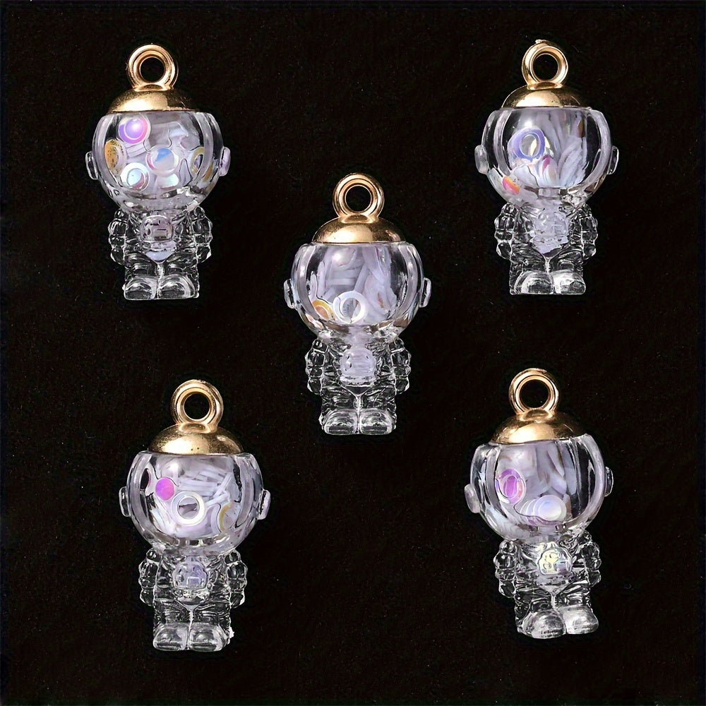 Astronaut AB Glass Ball Pendants