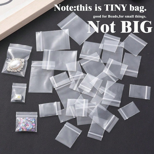Mini Clear OPP Jewelry Storage Bags