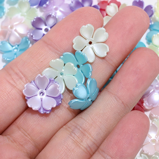 Morning Flower Acrylic Beads