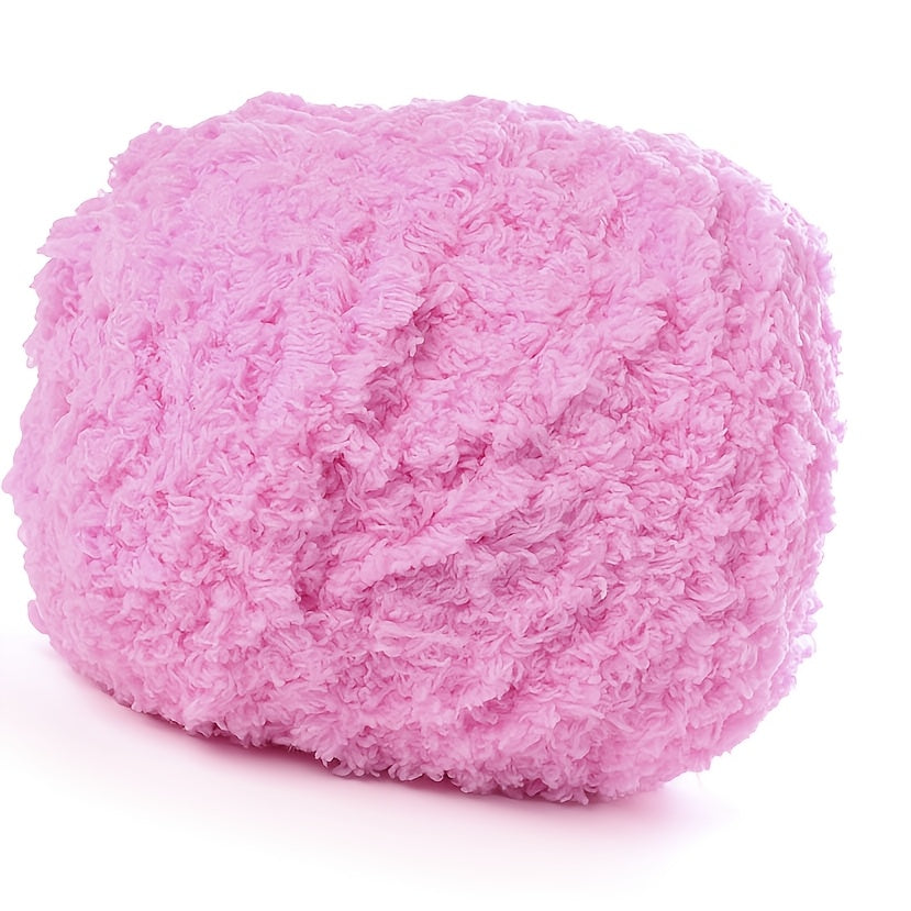 1 Roll 70m 6mm Super Soft Fluffy Plush Yarn