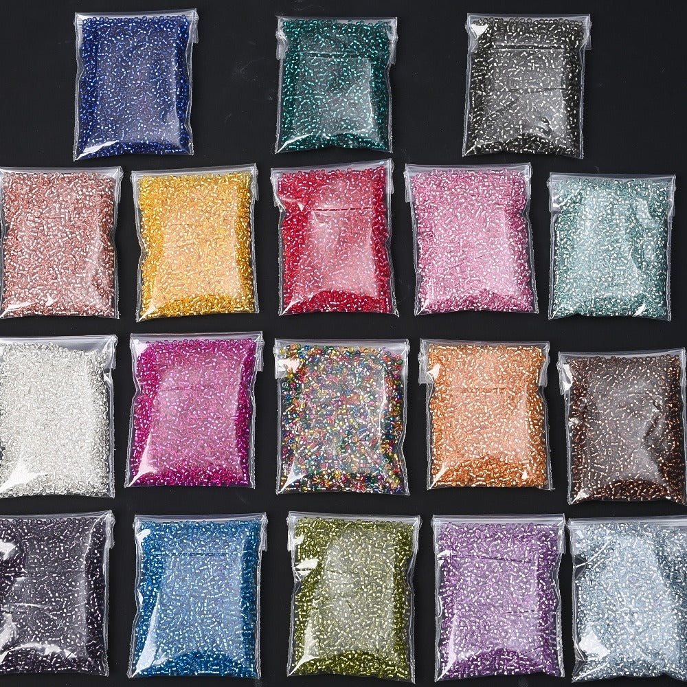 180g 2mm Fashion Glass Seed Beads