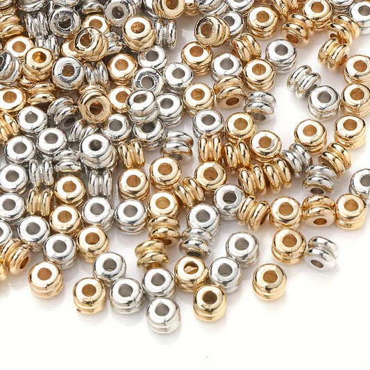 Small Yo-Yo Plastic Beads