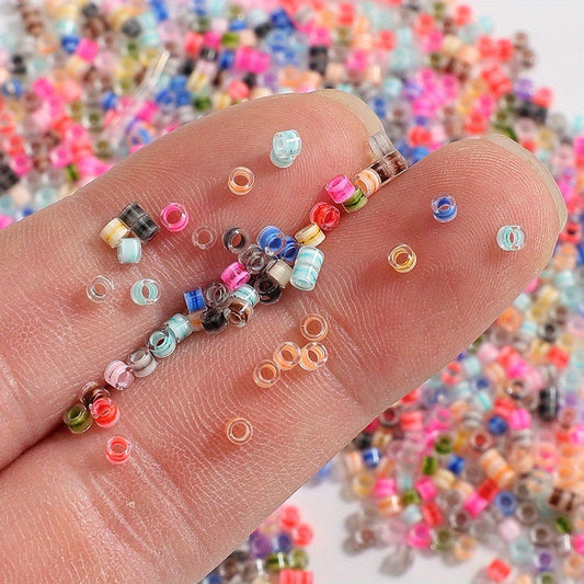 Clear 2.5 mm Glass Beads