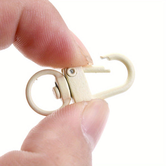 50-Piece Zinc Alloy Swivel Lobster Claw Clasps