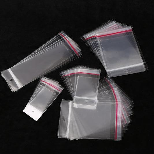 Self-Adhesive Clear OPP Jewelry Packaging Bags
