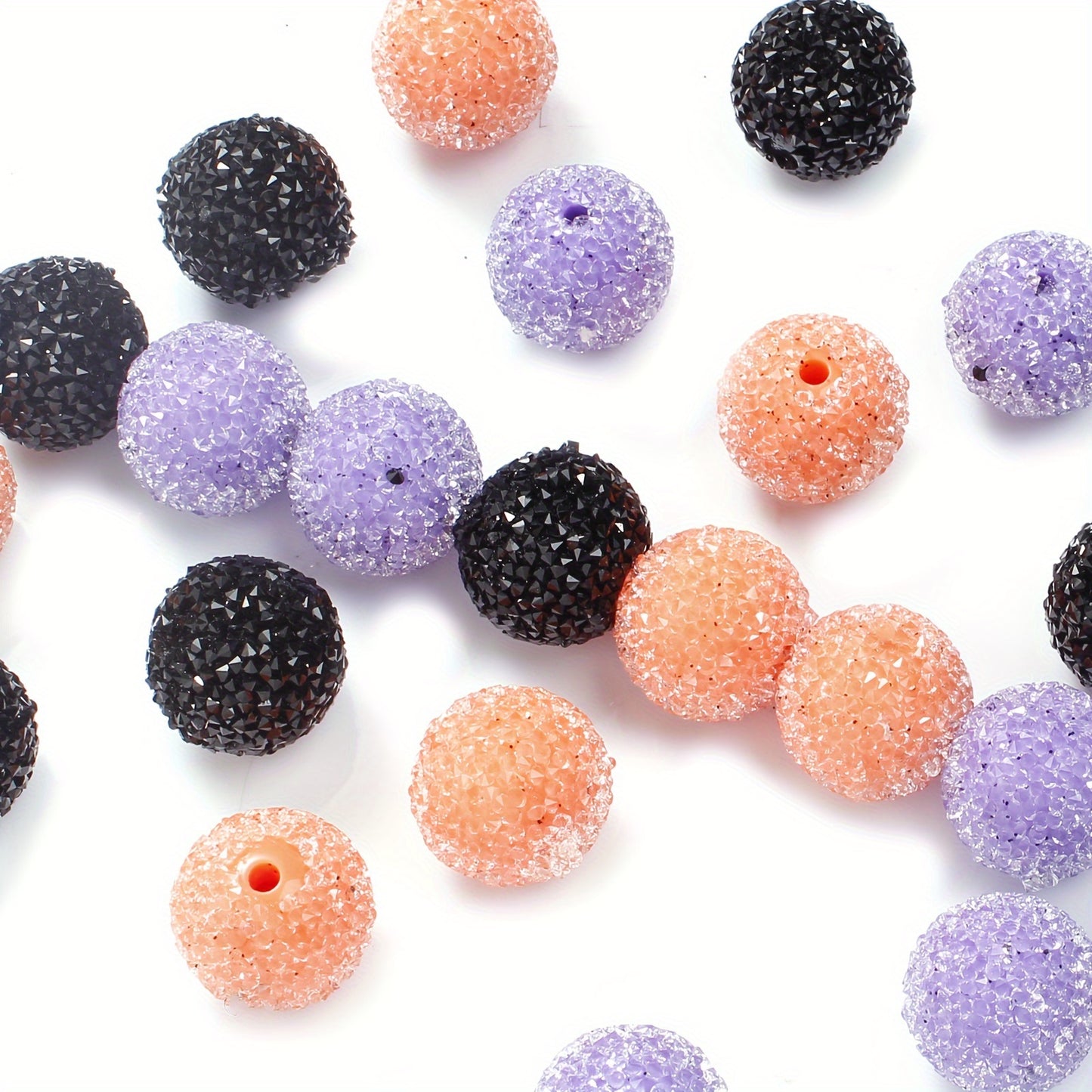 5pcs 16mm Rhinestone Crystal Round Beads