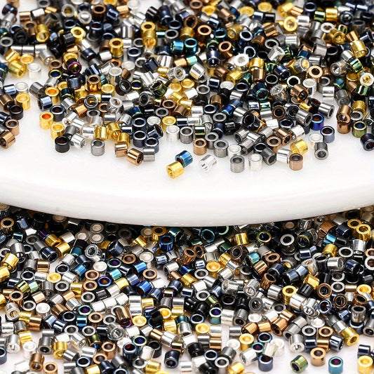 Antique Metal Plated Rice Beads