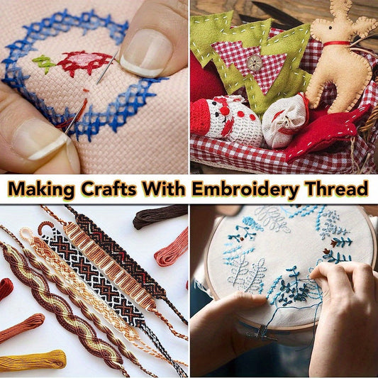 Multicolor Embroidery Floss Thread Set