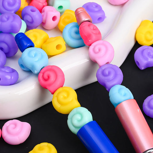 Silicone Snail Beads