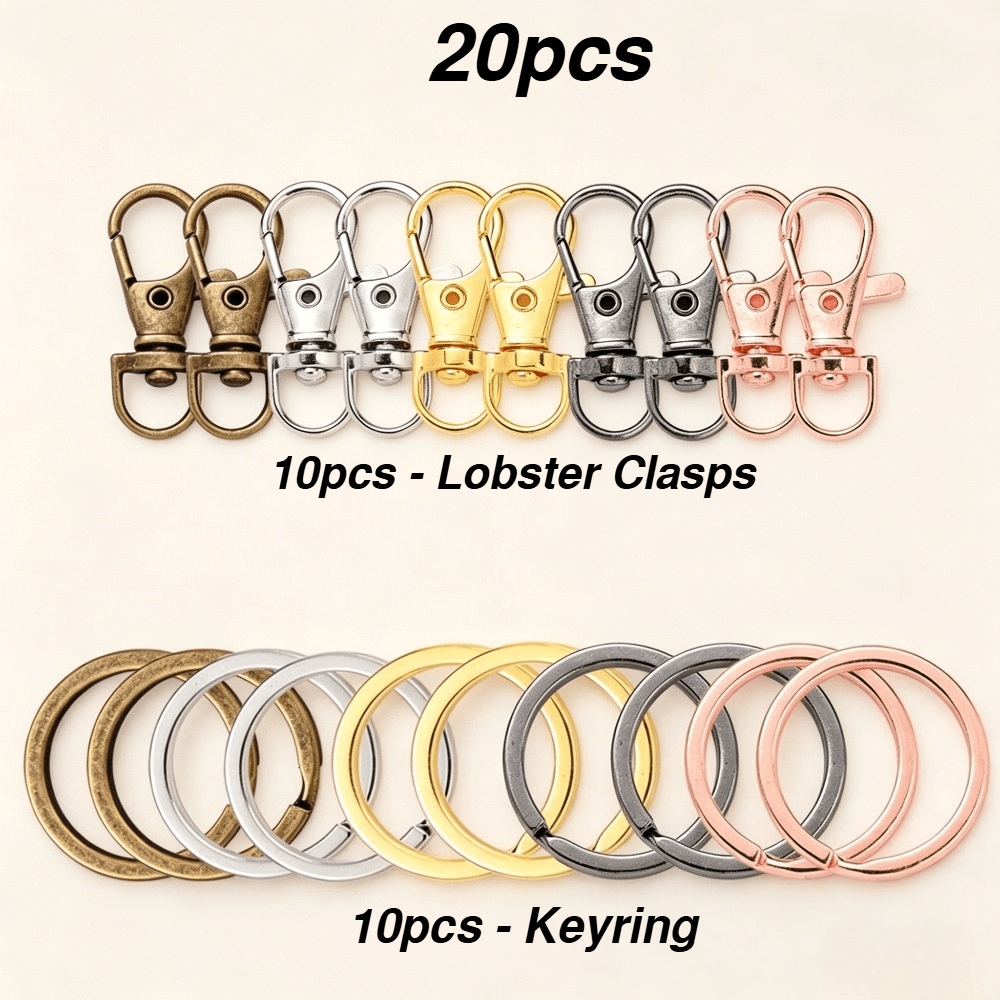 Alloy Keychain Making Kit
