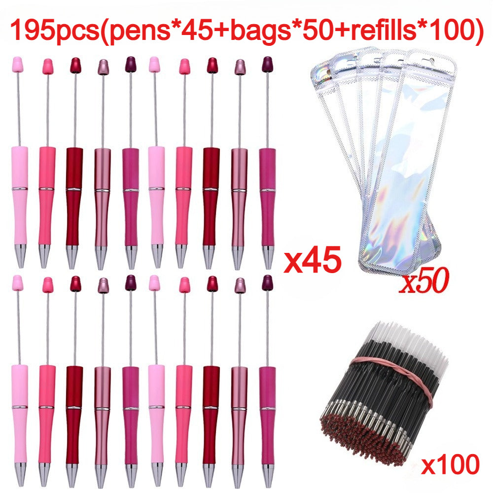 195PCS Beadable Ballpoint Pen Making Set