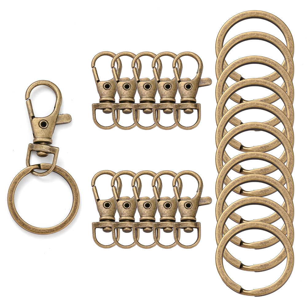 Alloy Lobster Clasp Keyrings