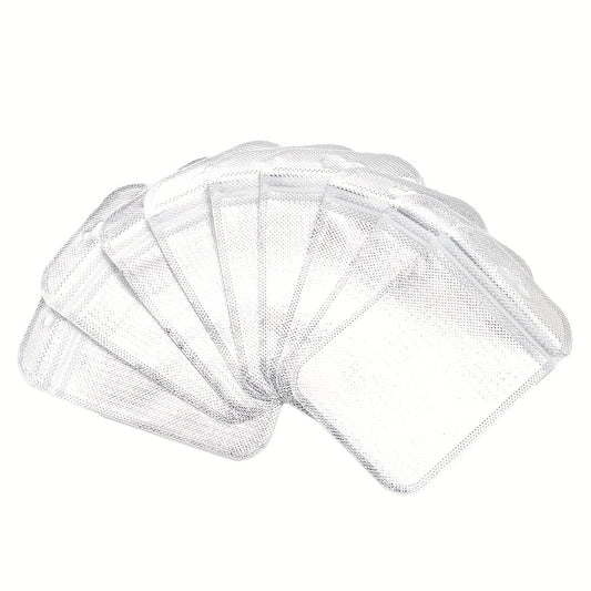 8.5x13 cm Silver Ziplock Jewelry Storage Bags