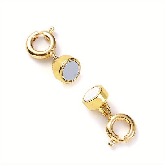 16-Piece Gold & Silver Magnetic Jewelry Clasps