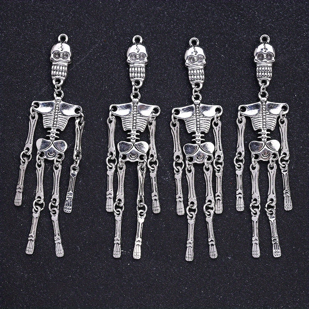 Halloween Mermaid Skull Charms