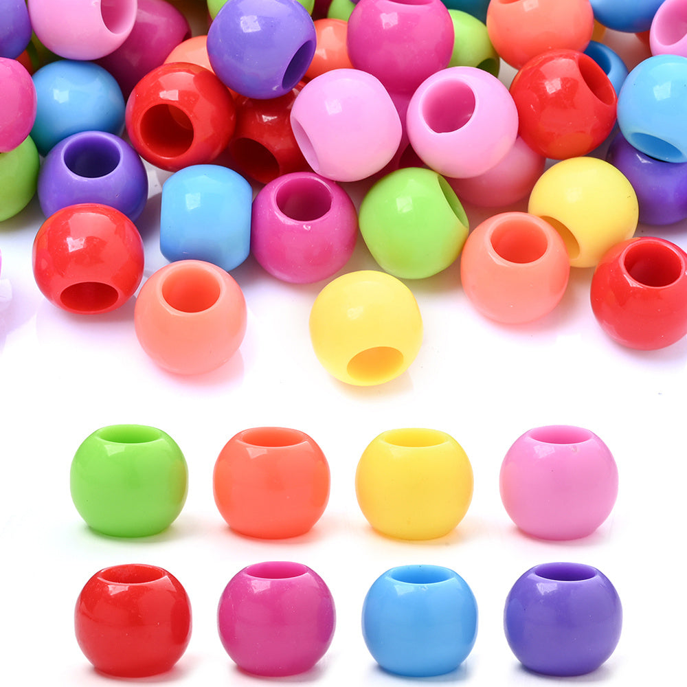 Acrylic Large Hole Beads