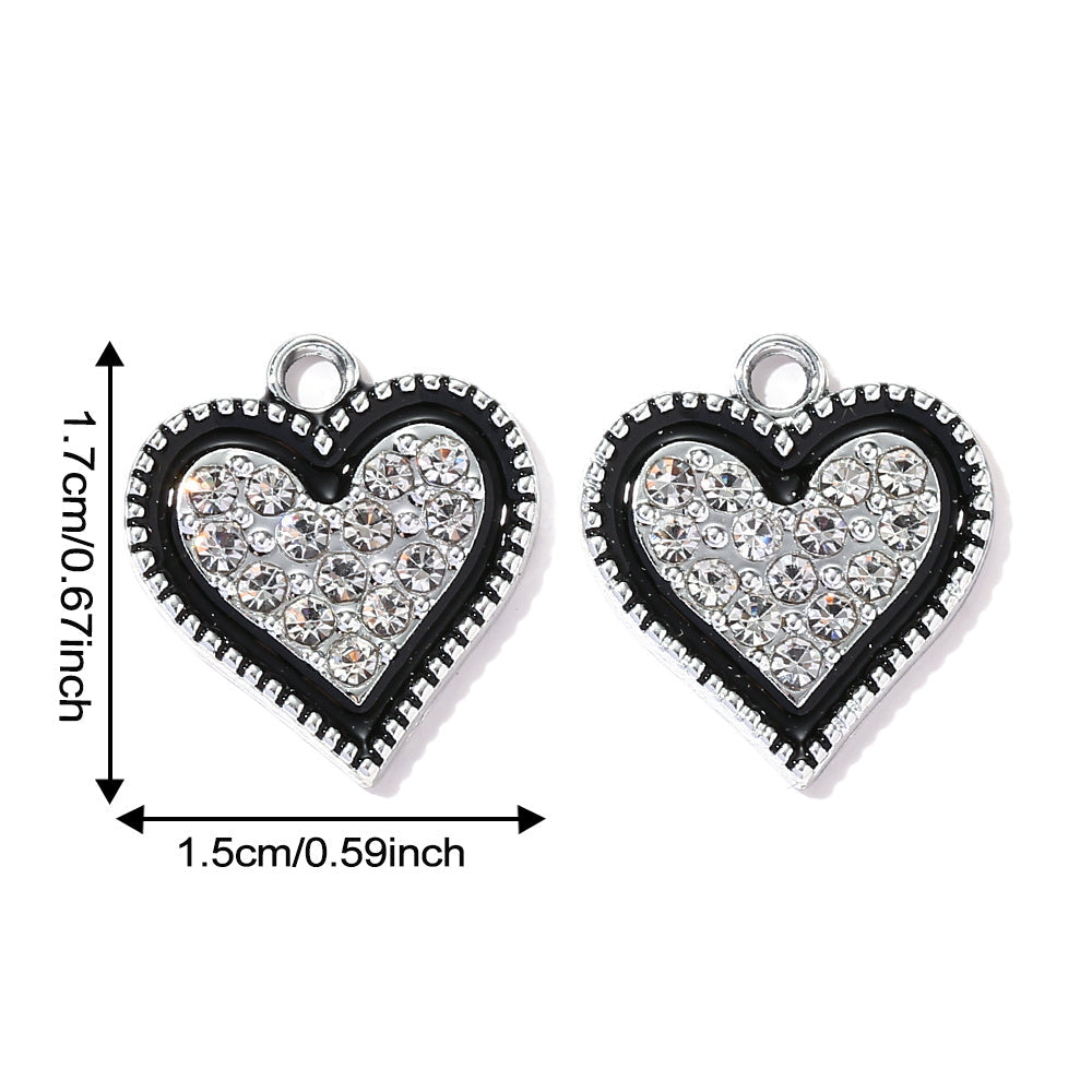 Valentine’s Day Heart Alloy Pendants