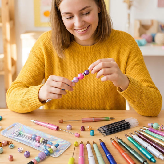 Beadable Ballpoint Pen DIY Set