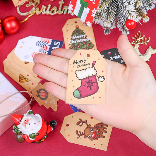 Christmas Tag Cards with Hemp Ropes