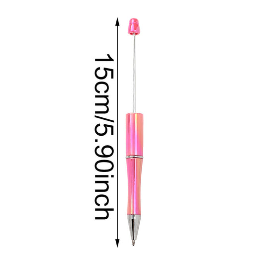10-Piece 15 cm Beaded Ballpoint Pens