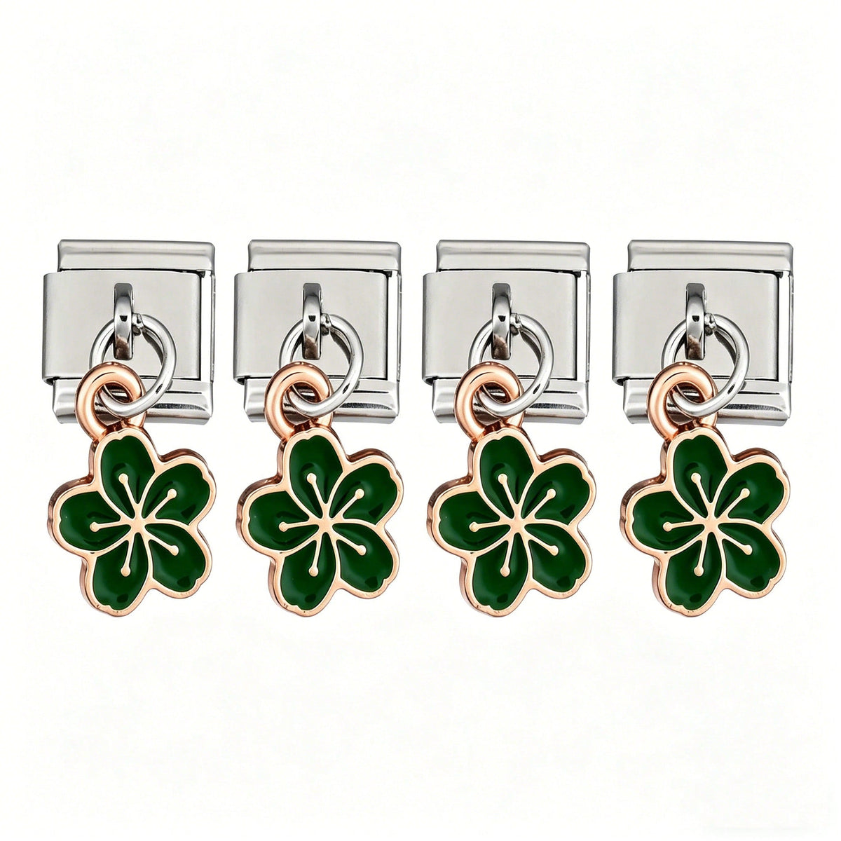 Cherry Blossom Module Bracelet Pendant Charms