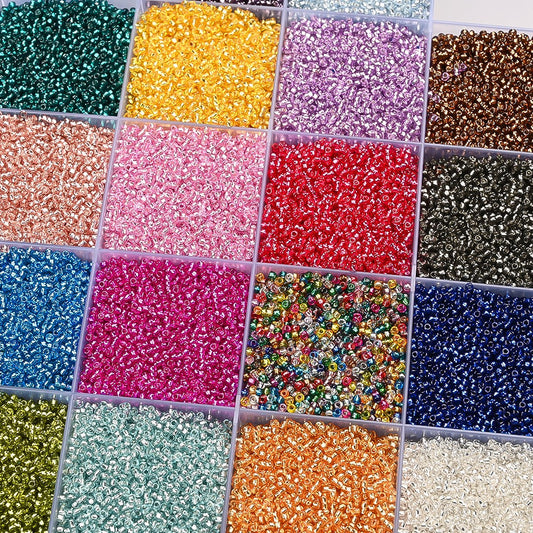 180g 2mm Fashion Glass Seed Beads