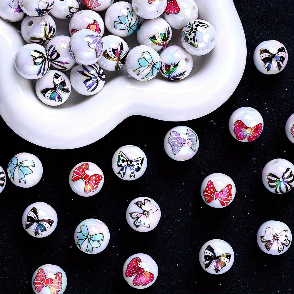 Butterfly Acrylic Beads