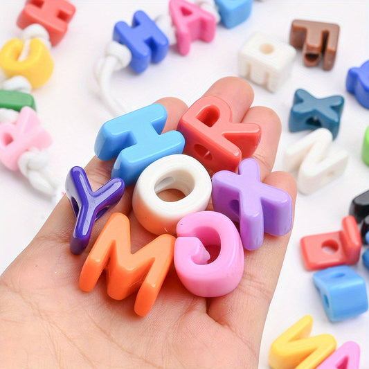 A-Z Acrylic Letter Spacer Beads