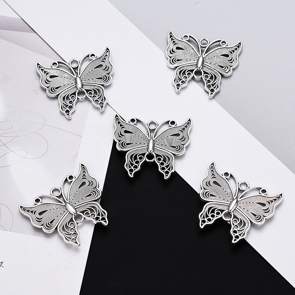 Vintage Butterfly Alloy Charms