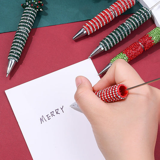 Christmas Beadable Ballpoint Pens