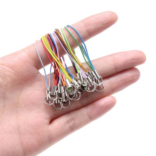 Multi-color Lanyard Cord with Snap Rings