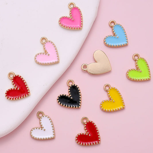 Heart Alloy Pendants