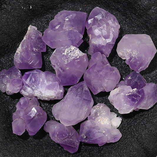 10g Purple Amethyst-Style Decorative Stone Mix