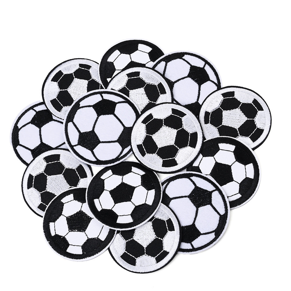 12PCS Football Embroidery Patch Set