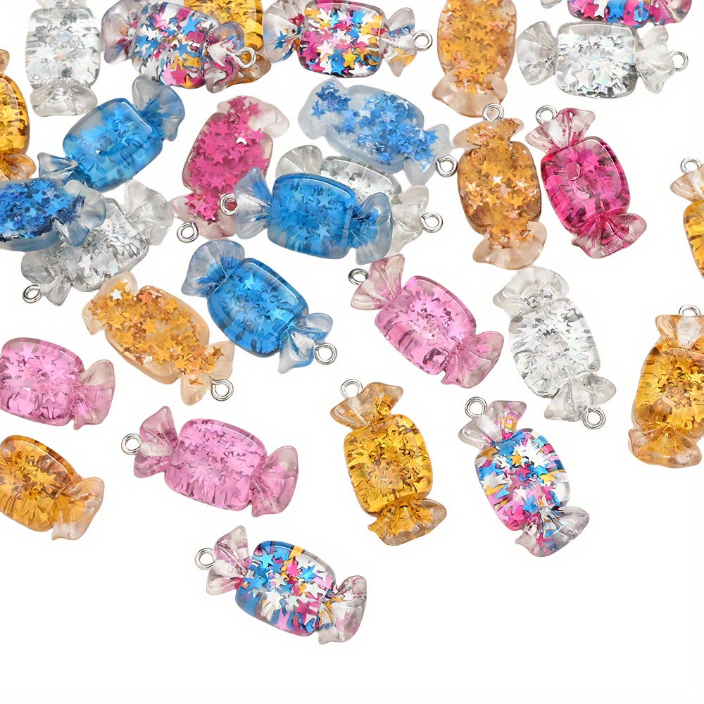 10pcs 14x32mm Candy Shape Pendants