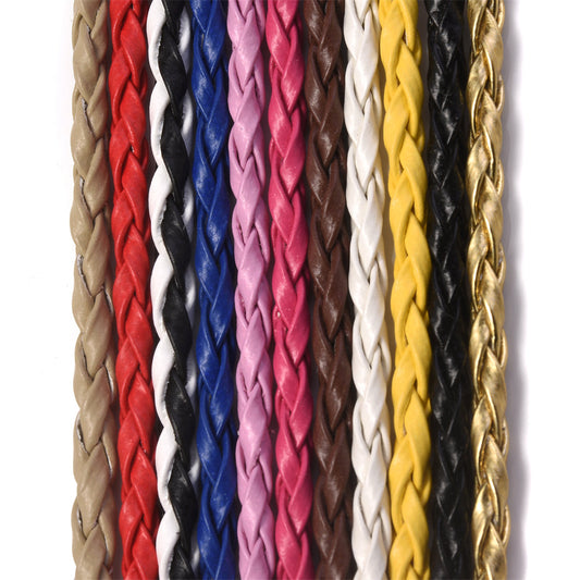 3 mm Polyester Twist Jewelry Cord with Clasps