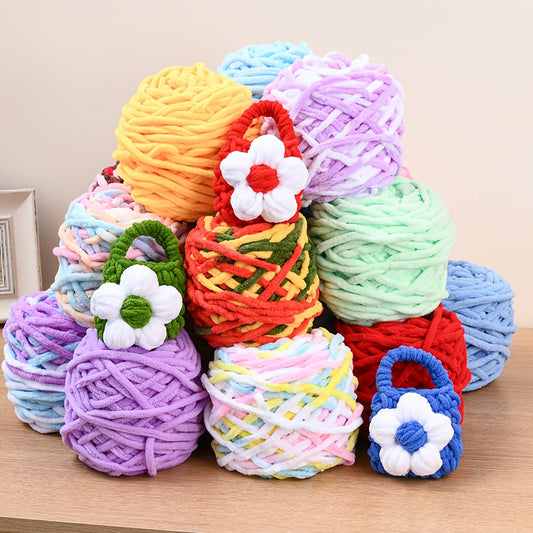 1 Roll 50m 7mm Super Soft Chunky Yarn