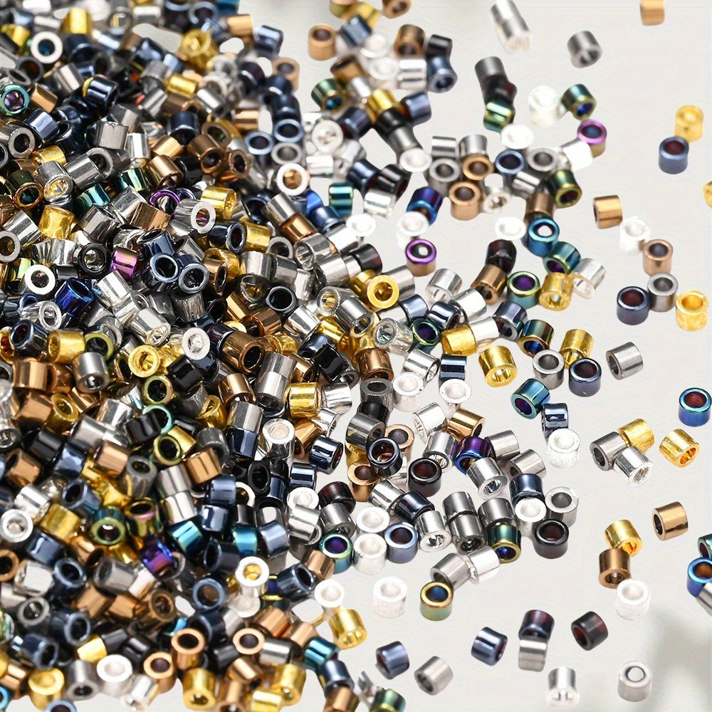 Antique Metal Plated Rice Beads