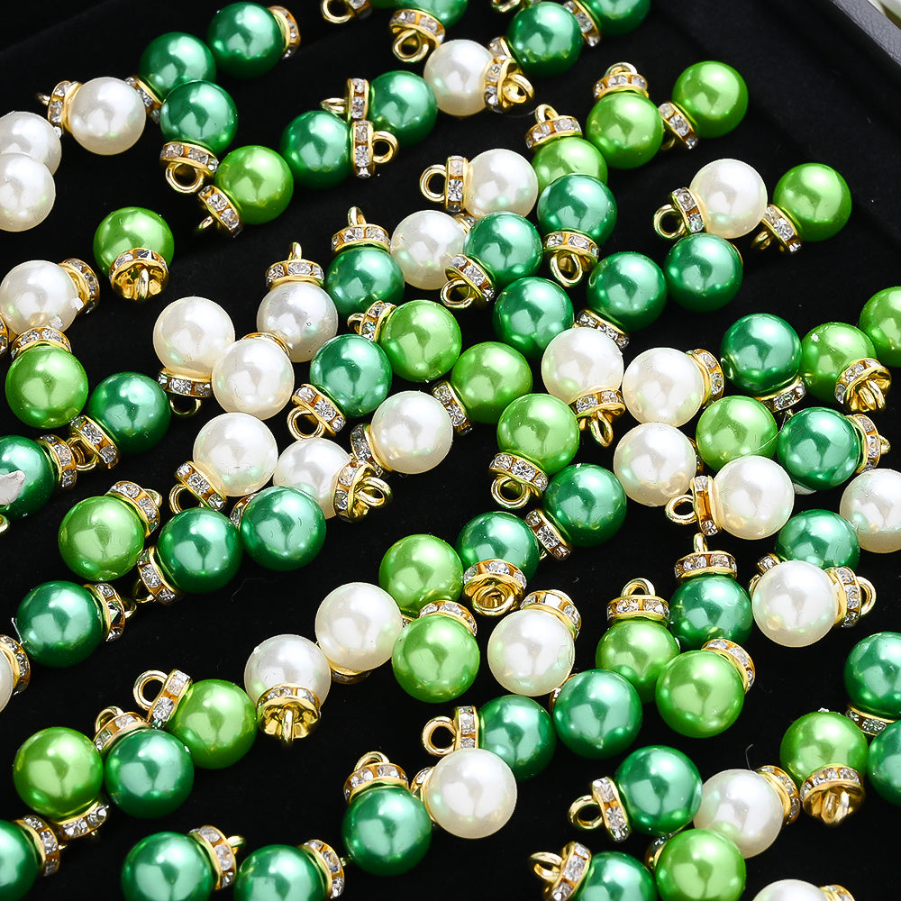 Irish Color Imitation Pearl Acrylic Beads