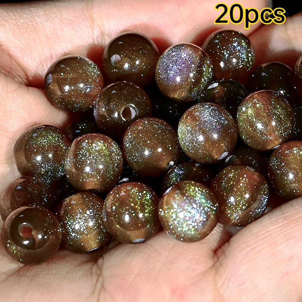 Starry Sky Glitter Beads
