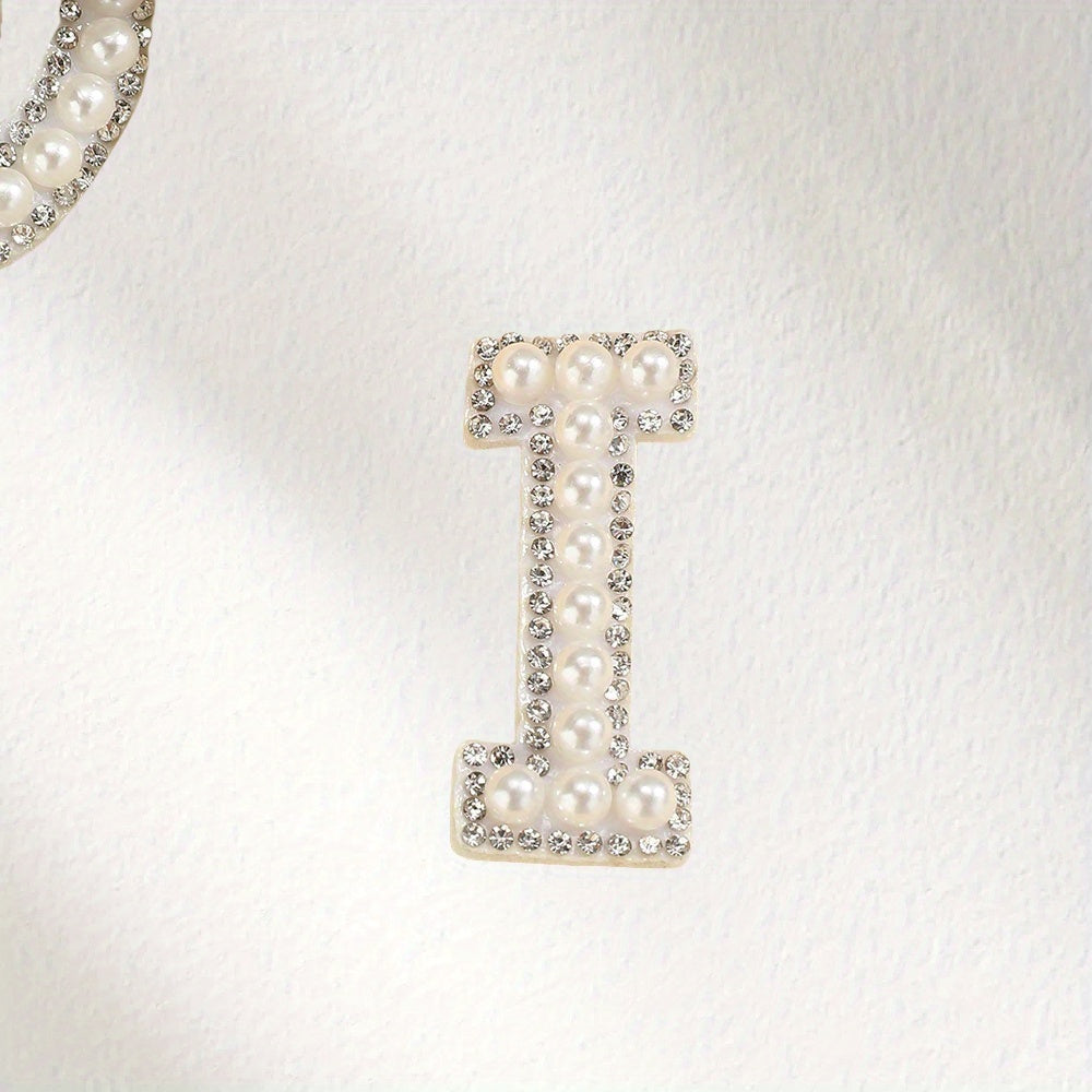 Alphabet Flatback Decorative Bead