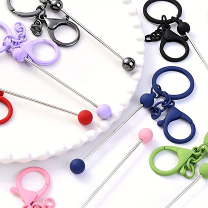 Candy Color Gradient Keychain Pendant