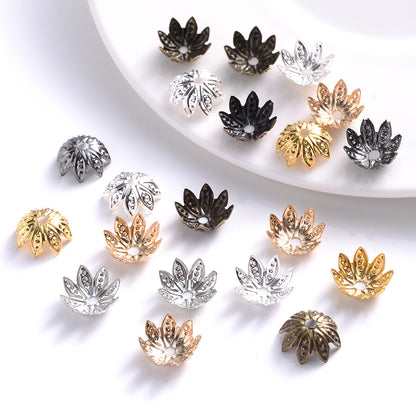 Lotus Metal Bead Caps