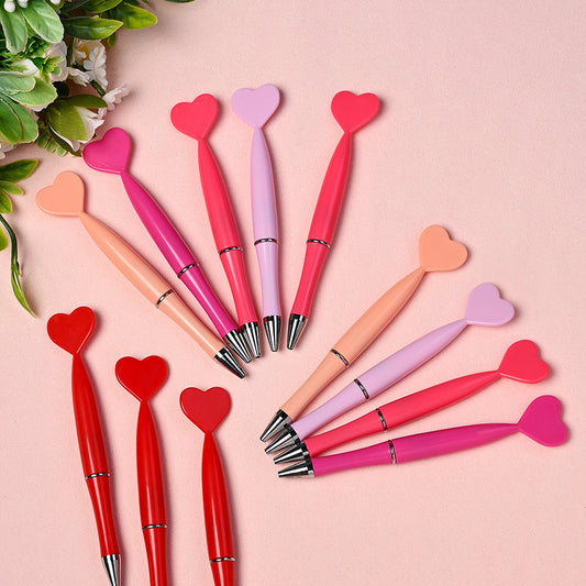 Valentine Heart Rotating Ballpoint Pens