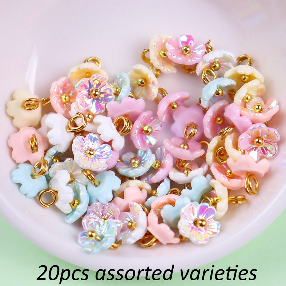 AB Resin Lily of The Valley Charms