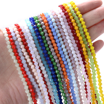 Mixed Faceted Artificial Crystal Beads