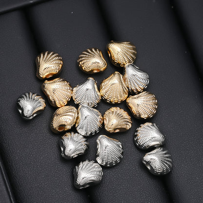 30pcs/set 11x12mm CCB Plastic Shell Beads