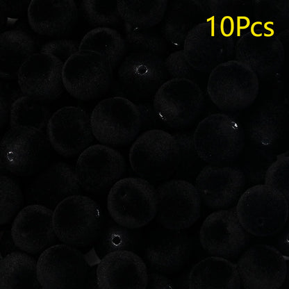 Frosted Round Acrylic Beads